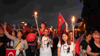 100. Yıl Kortejine binlerce Cumhuriyet aşığı katıldı