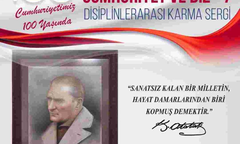 Cumhuriyet ve Biz - 7” resim sergisi