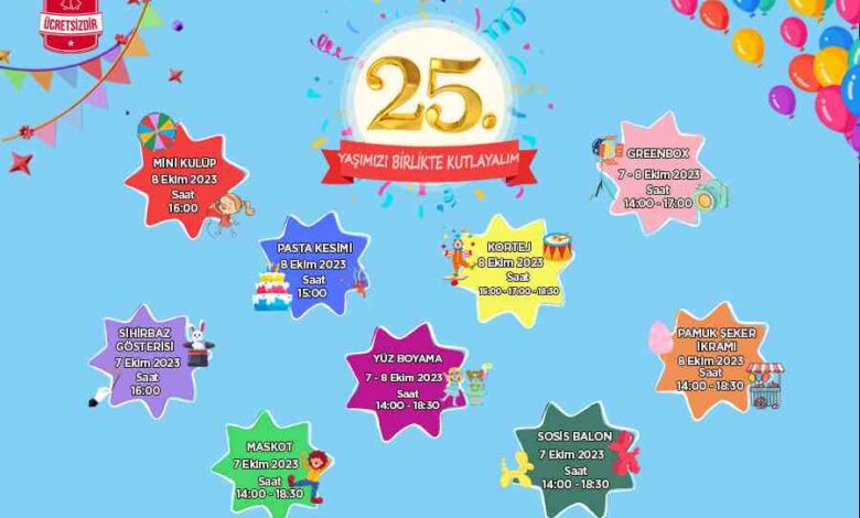 Özdilek Kocaeli 25. Yıl Dönümünü Kutluyor