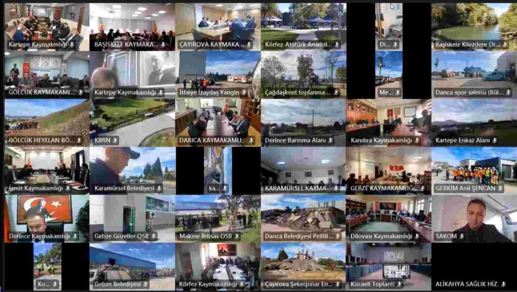 AFAD 12 ilçede tatbikat gerçekleştirdi