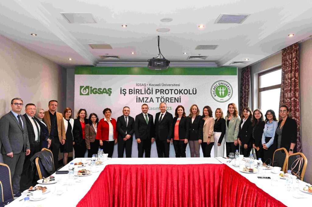 İGSAŞ, Kocaeli Üniversitesi ile iş birliği protokolü imzaladı ,