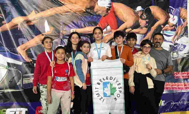 İzmit Belediyesi Yüzme Takımı, kentimizi Türkiye Şampiyonasında temsil edecek