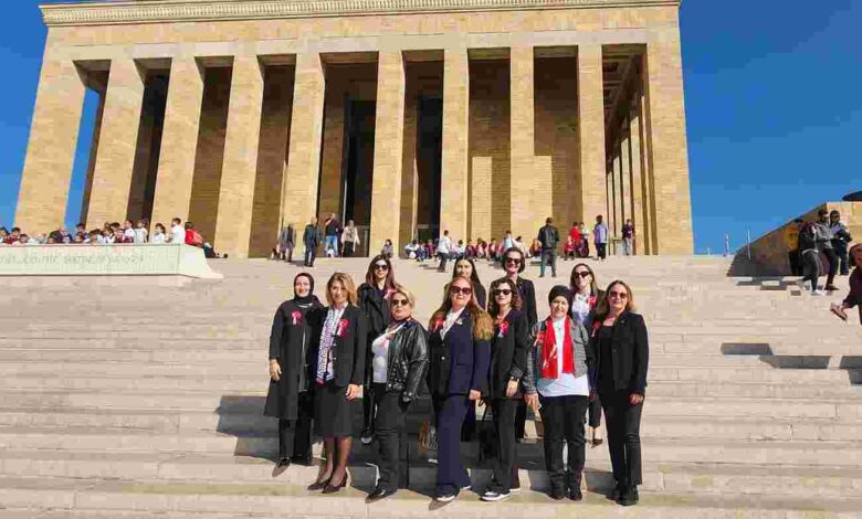İl Genç Girişimciler Kurulu ve KOTO Kadın Girişimcilerden Anıtkabir’e ziyaret