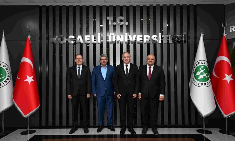 KOTO’dan KOÜ Rektörü Prof. Dr. Cantürk’e ziyaret