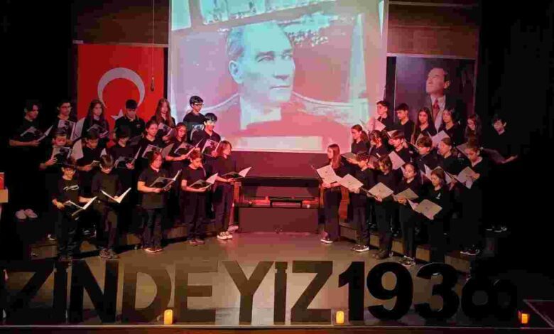 Özel Kocaeli Bilnet Okulları Gazi Mustafa Kemal’i Minnet ve Özlemle Andı