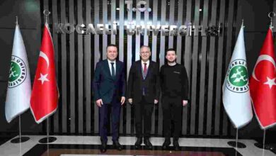 Ali Korkmaz’dan KOÜ Rektörü Cantürk’e ziyaret