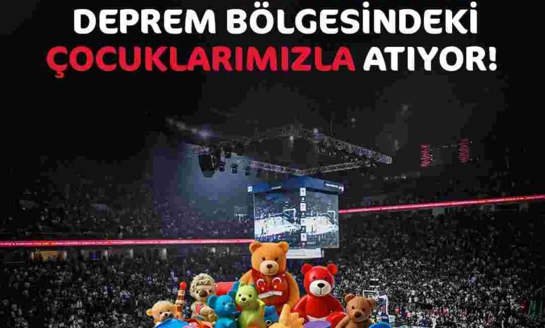 Depremzede çocuklar için haydi İzmit’in Perilerinin maçına!