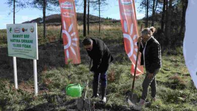 İzmit’te 10 bin fidanı toprakla buluşturuyor
