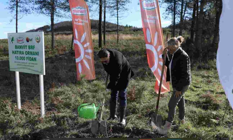 İzmit’te 10 bin fidanı toprakla buluşturuyor
