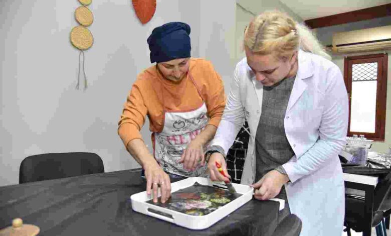 Kartepe'de Dekoratif El Sanatları Kursu