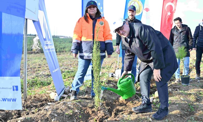 Kefken’de Hatıra Ormanı Oluşturdu