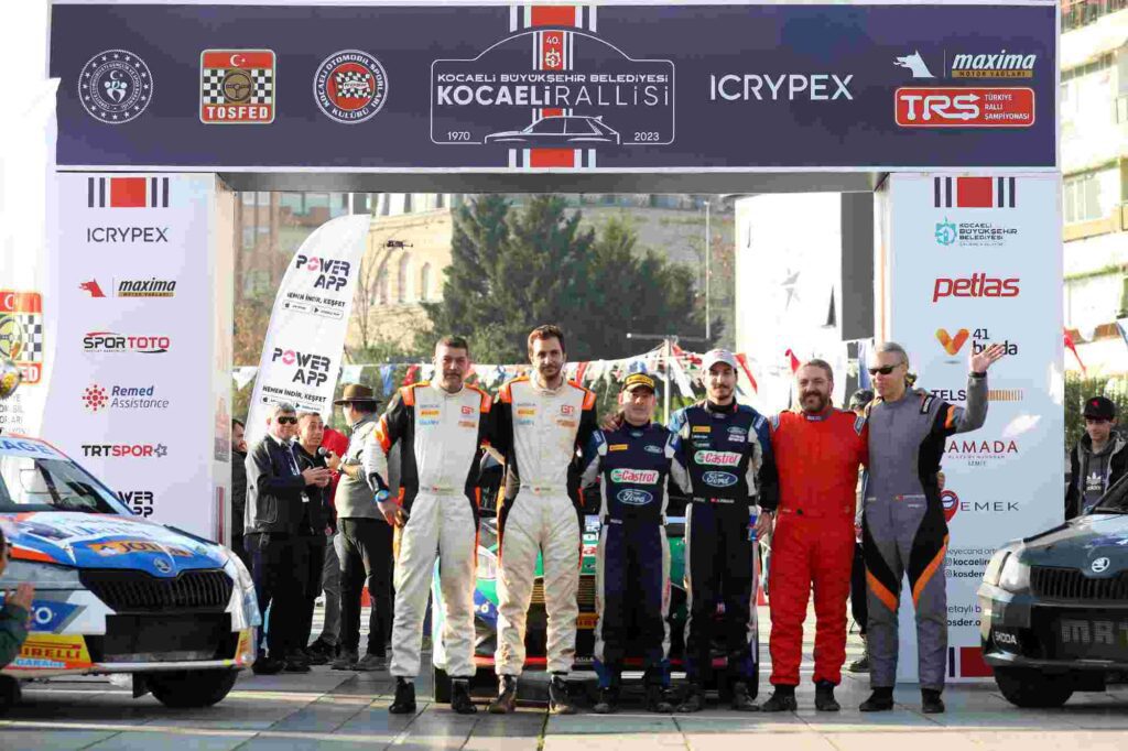 Kocaeli’de Ralli Fırtınası Esti