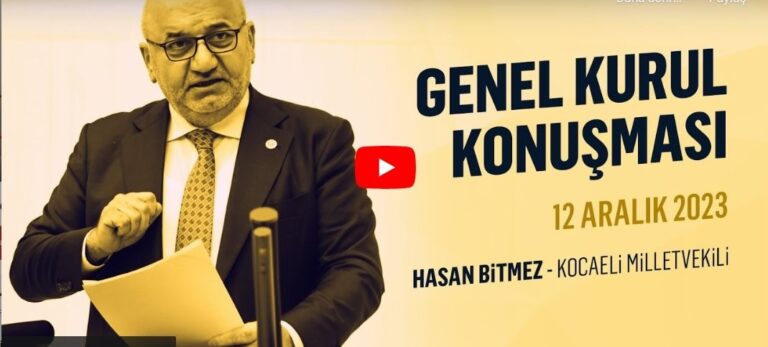 Saadet Partisi Kocaeli Milletvekili Hasan Bitmez Vefat Etti