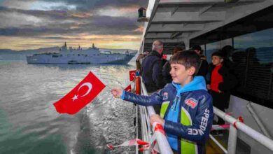 TCG Anadolu Kocaeli’ye heyecan ve gurur verdi