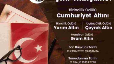 Ulusal Şiir Yarışmasının kazananları belli oldu