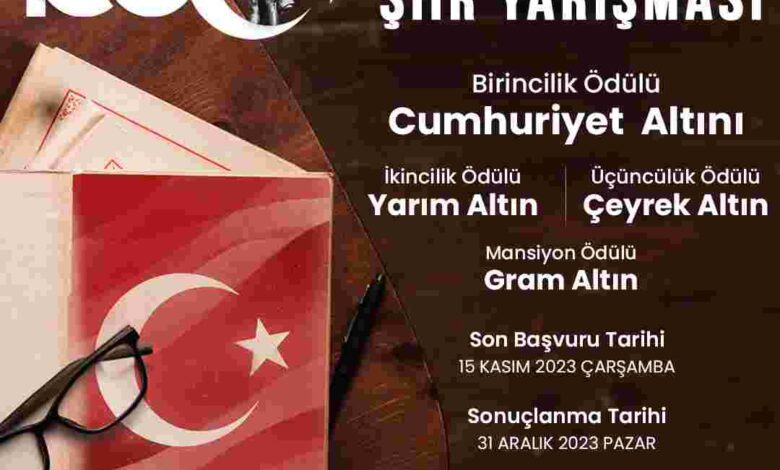 Ulusal Şiir Yarışmasının kazananları belli oldu