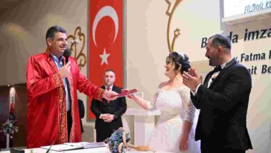 Kartepe’de 995 çift evet dedi