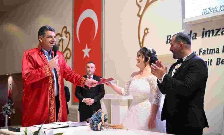 Kartepe’de 995 çift evet dedi