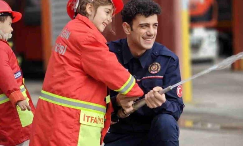 İtfaiye'nin minik ziyaretçileri