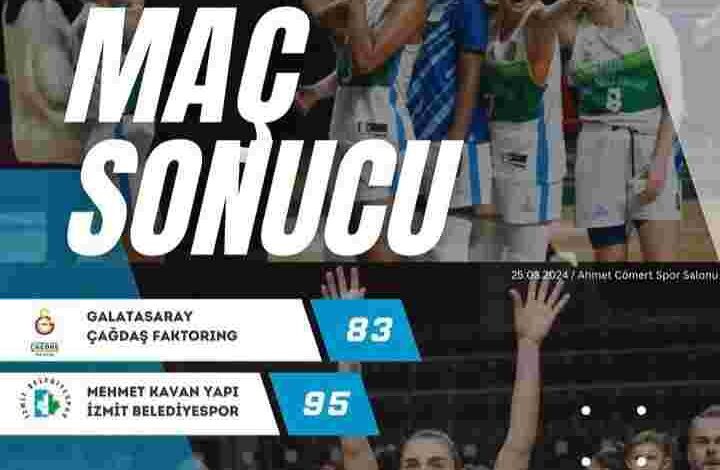 İzmit’in Perileri Galatasaray’ı dize getirdi!