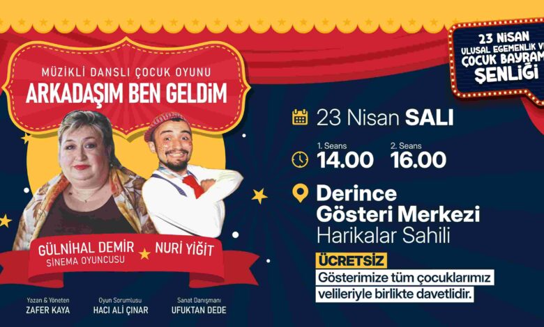 Derince’de Çocuk Bayramı Şenliği