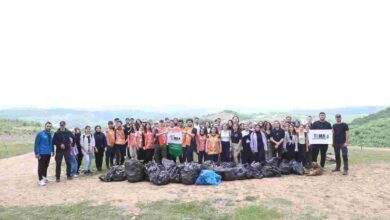 Üniversiteli gençler doğayla buluştu