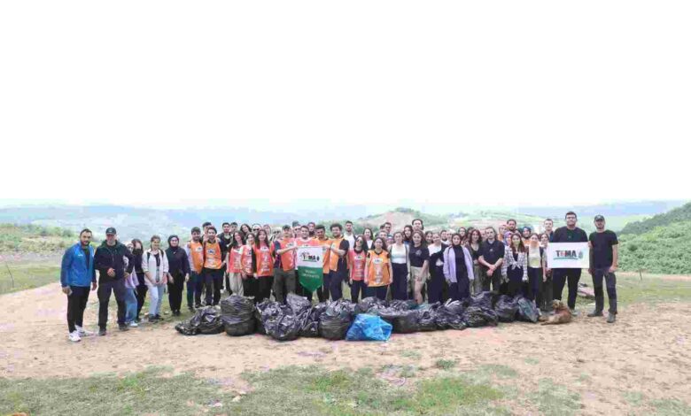 Üniversiteli gençler doğayla buluştu