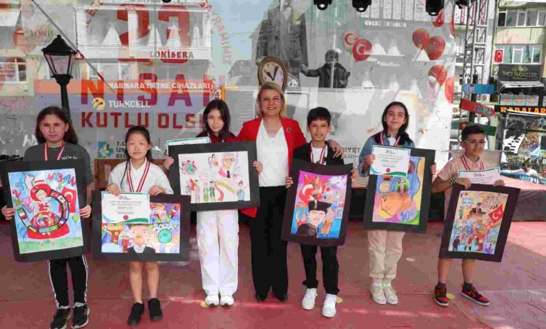 ‘Atatürk’ün İzinde Çocuk’ temalı resim yarışması