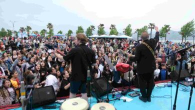 19 Mayıs'ta gençler doyasıya eğlendi