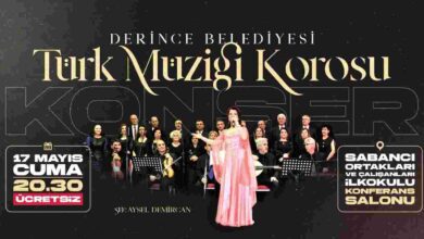 Derince'de müzik şöleni yaşanacak