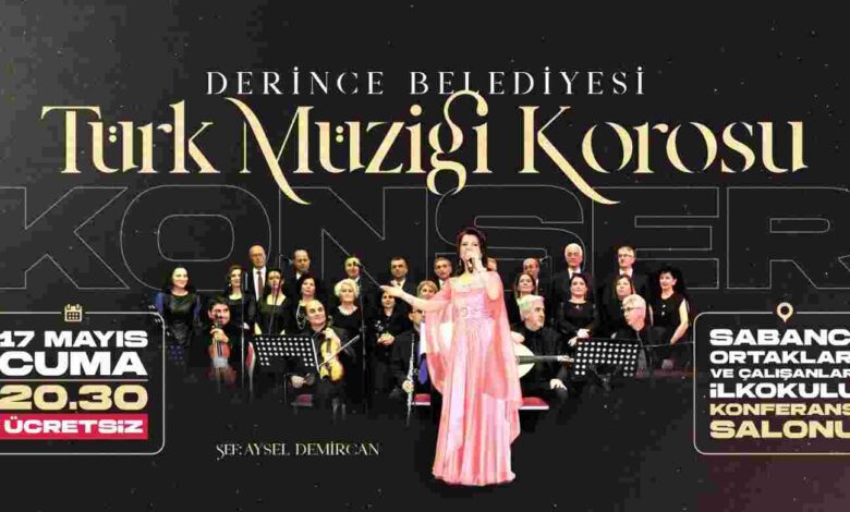 Derince'de müzik şöleni yaşanacak