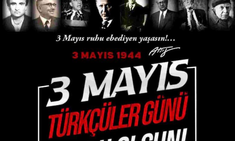 Kocaeli Türk Ocağı 3 Mayıs Türkçüler Günü mesajı