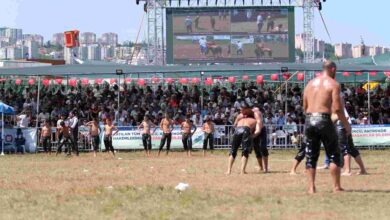 Altın kemerin sahibi Ali Gürbüz oldu