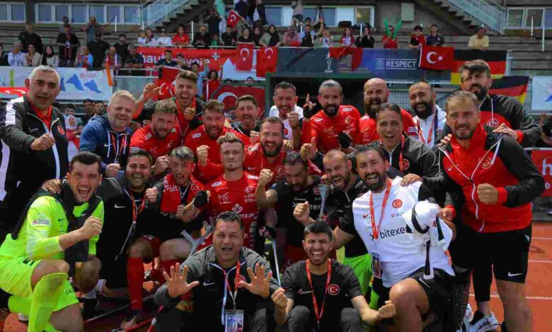 Ampute Milli Futbol Takımımız Üst Üste 3. Kez Avrupa Şampiyonu