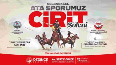 Derince'de Cirit Şöleni