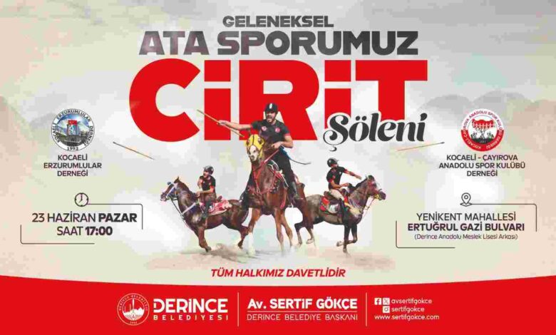 Derince'de Cirit Şöleni