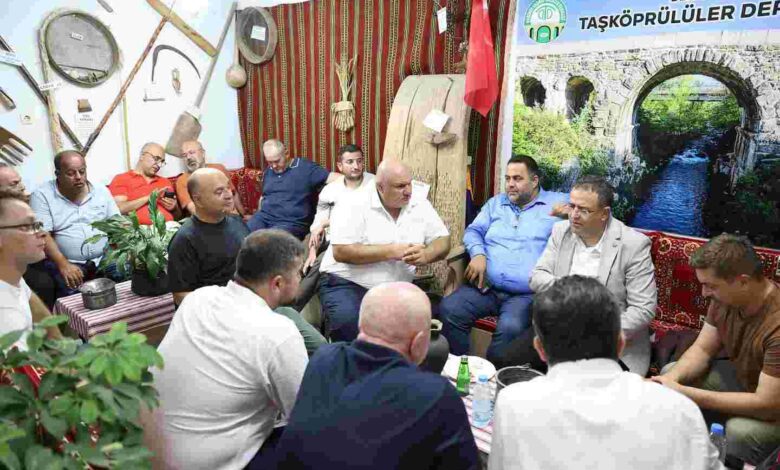 Başkan Gökçe'den Taşköprülüler Derneği'ne Ziyaret