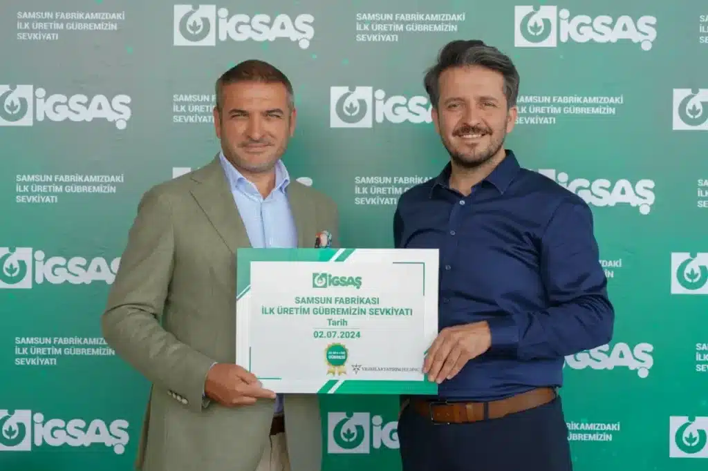 İGSAŞ yeni gübre fabrikasını devreye aldı