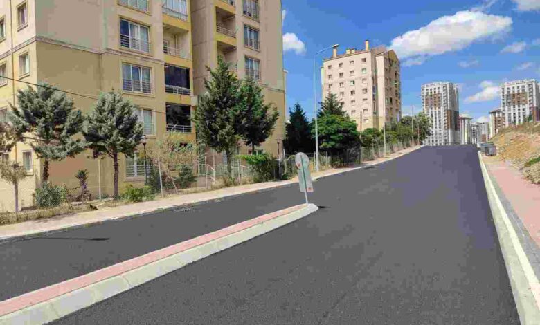 Gebze Kirazpınar TOKİ yolu asfaltlandı