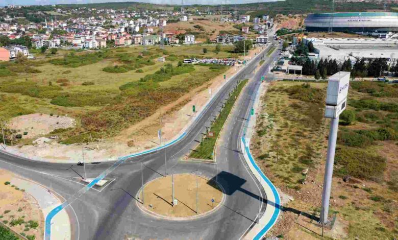 Stat bağlantı yolunda çevre düzenlemesi