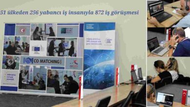 51 ülkeden 256 yabancı iş insanıyla 872 iş görüşmesi