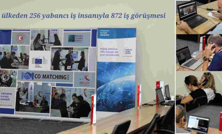 51 ülkeden 256 yabancı iş insanıyla 872 iş görüşmesi