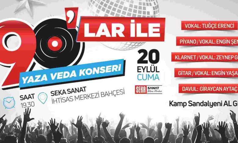 90’lar ile Yaza Veda Konseri
