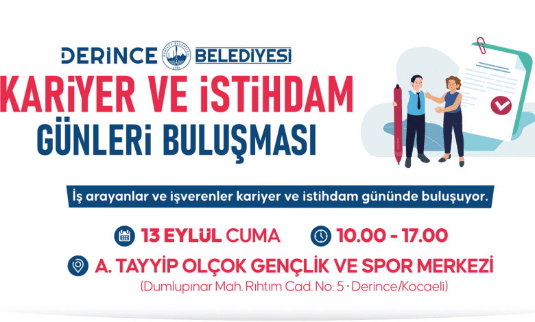 Derince'de Kariyer ve İstihdam Günleri