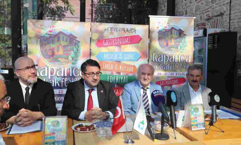 Kapanca Sokak Festivali’nin heyecanı yaşanacak