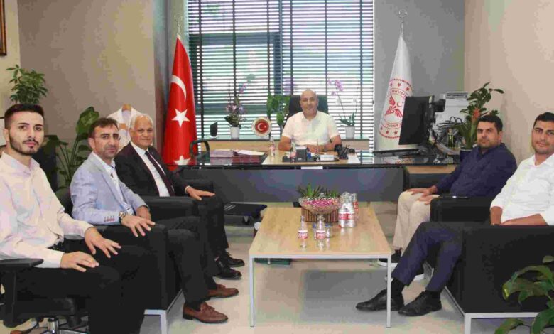 Niğdelilerden Başhekim Elmas'a ziyaret