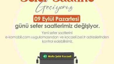 Toplu taşımada kış tarifesi başlıyor