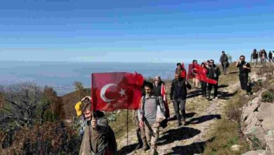 Kartepe’nin zirvesinde Cumhuriyet coşkusu