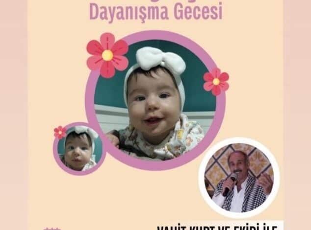 SMA hastası Miray için dayanışma gecesi düzenlendi