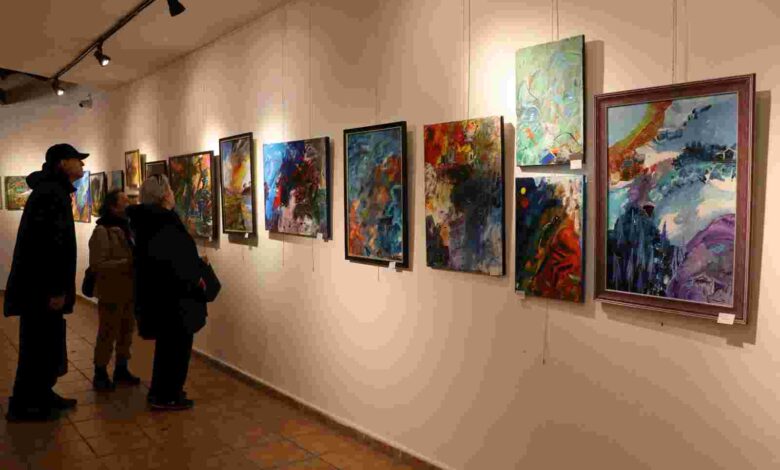 ‘’Derin Düşler Armonisi’’ Resim Sergisi İzmitli sanatseverlerle buluştu